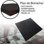 Piso Emborrachado Academia 50x50 15 mm