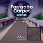 Forração Carpet Eventos 3 mm Rolo 30mts x 2 mts Grafite